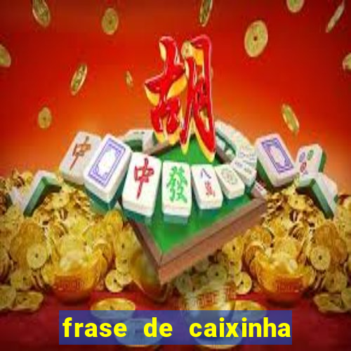 frase de caixinha de natal